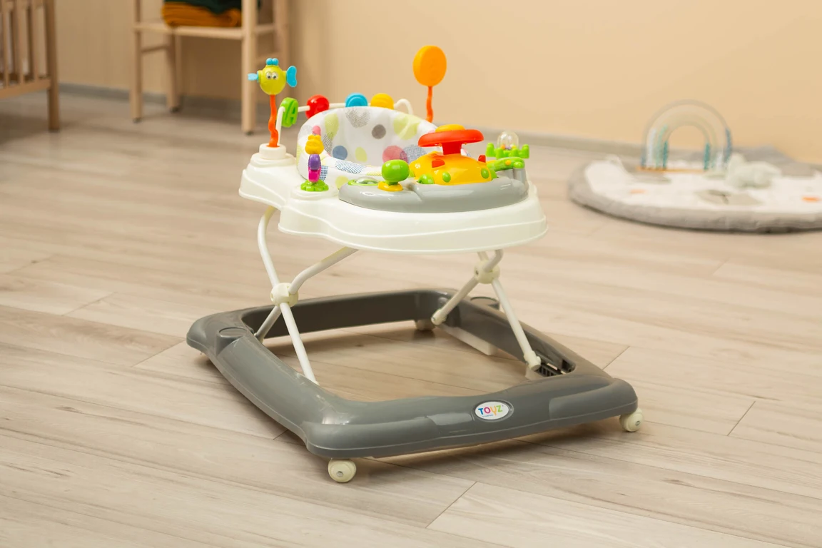 Дитячі ходунки Caretero Hip Hop Grey